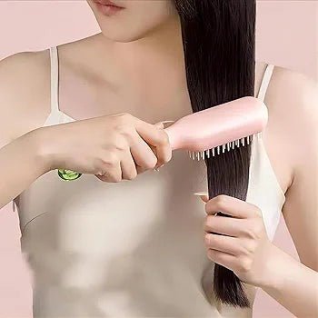 Self - Cleaning Hair Brush – Easy Detangling & Grooming - Saadiq.pk