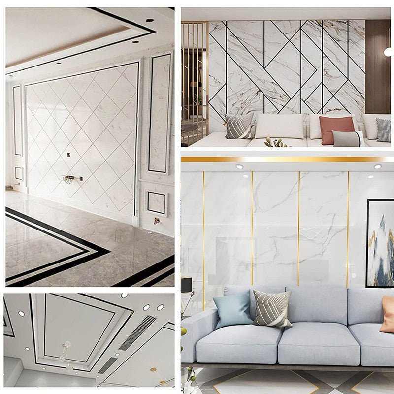 Self‑Adhesive Waterproof Tile Gap Tape – Mildewproof Sealing Strip for Bathroom & Kitchen Edges - Saadiq.pk