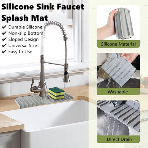 Silicon Drain Mat – Durable, Non - Slip & Reusable - Saadiq.pk