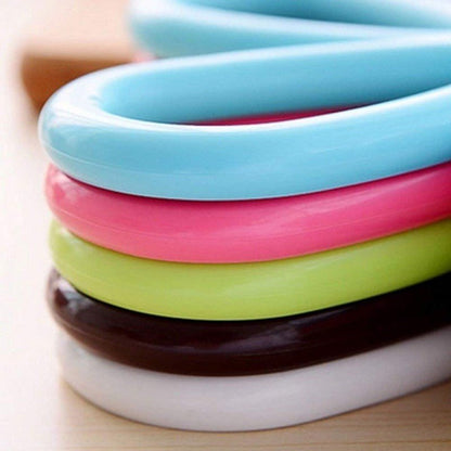 Silicon Flower Pot Mat – Heat Resistant Multi - Colour Pot Stand - Saadiq.pk