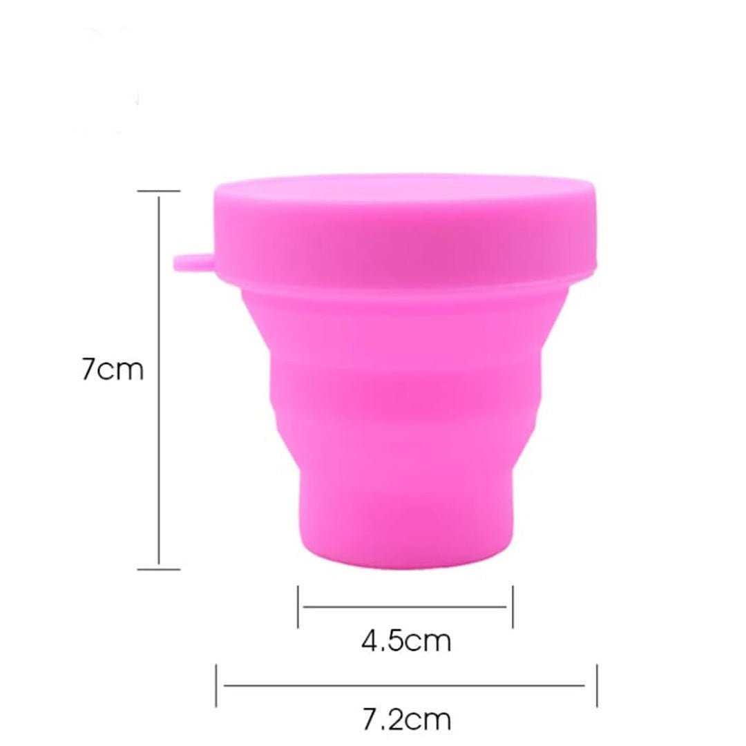 Silicon Travel Cup Sterilizer Container – Portable Hygiene Solution - Saadiq.pk