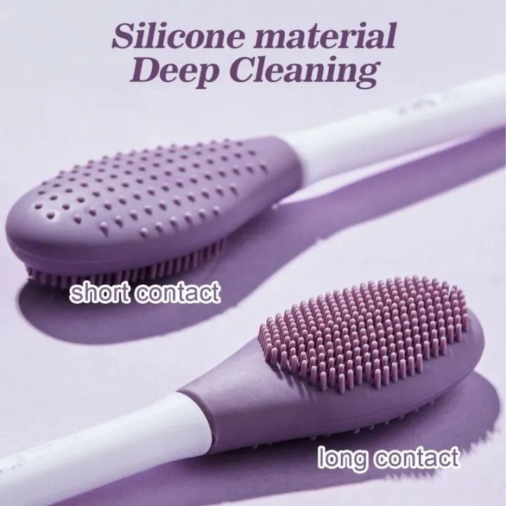 Silicone Double Head Mask Brush – Facial Mask Applicator Tool - Saadiq.pk