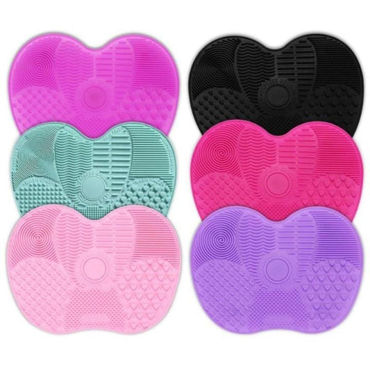 Silicone Makeup Brush Cleaner Pad – Portable Cleaning Mat for Brushes - Saadiq.pk
