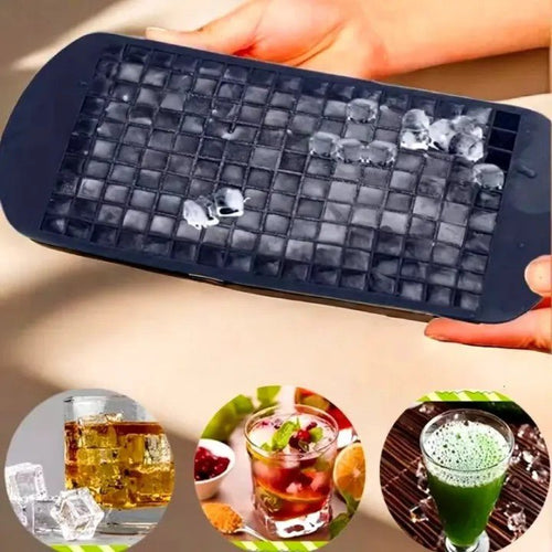 Silicone Mini Ice Cube Tray – 160 Grids Flexible Freezer Mold - Saadiq.pk