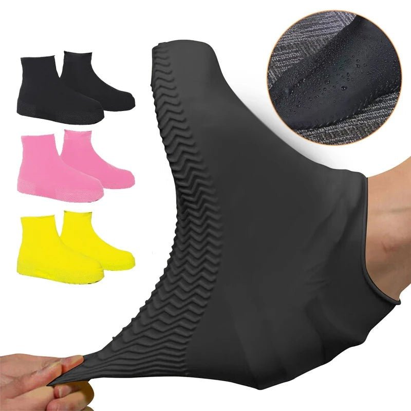Silicone Shoes Cover – Waterproof & Reusable Shoe Protector - Saadiq.pk