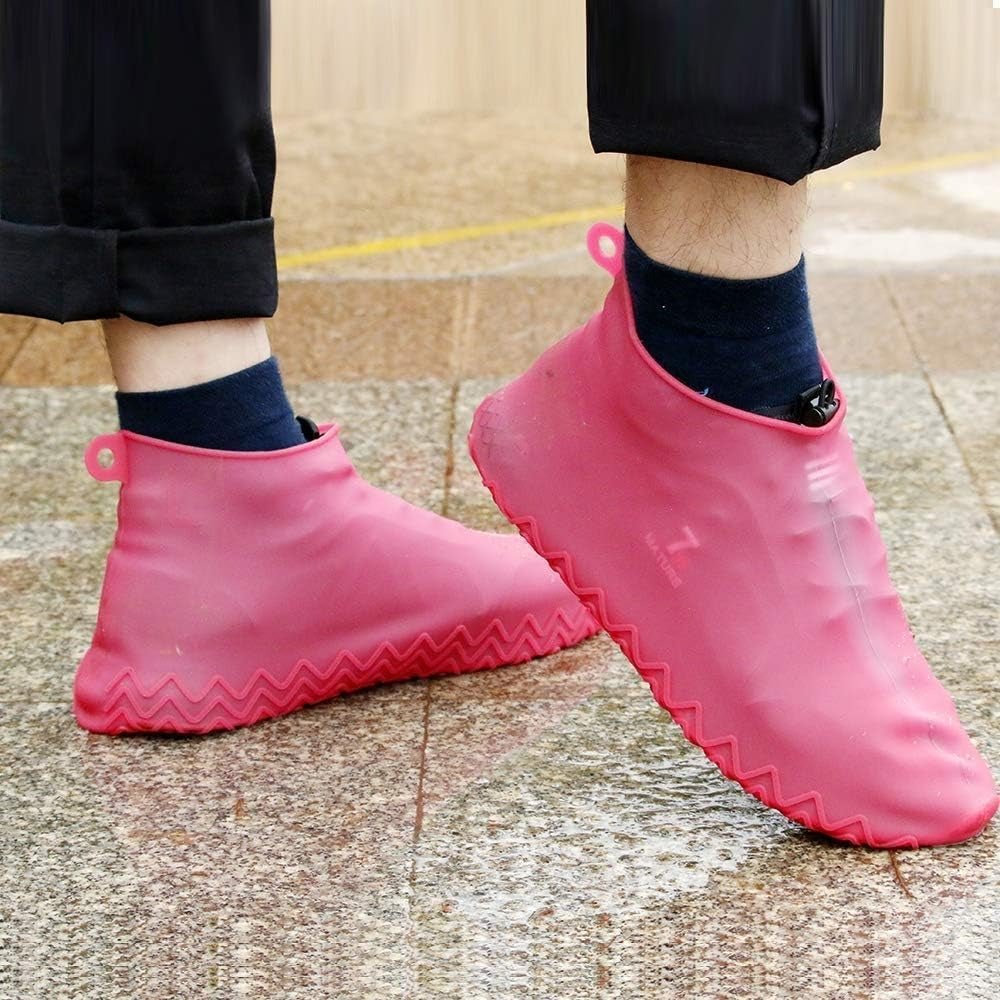 Silicone Shoes Cover – Waterproof & Reusable Shoe Protector - Saadiq.pk