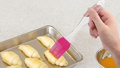 Silicone Spatula and Pastry Brush Set – Baking & Cooking Tool - Saadiq.pk
