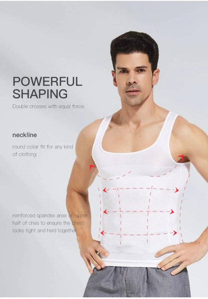 Slim n Lift Slimming Vest for Men | Body Shaper & Posture Support Vest - Saadiq.pk