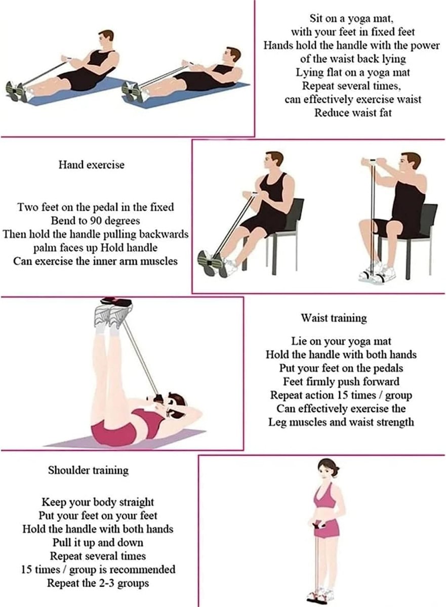 Slimming Tummy Trimmer | Multipurpose Fitness Resistance Exerciser for Men & Women - Saadiq.pk