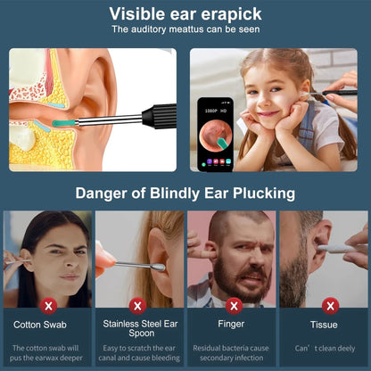 Smart Ear Cleaning Camera Tool – 7 Pieces | saadiq.pk - Saadiq.pk
