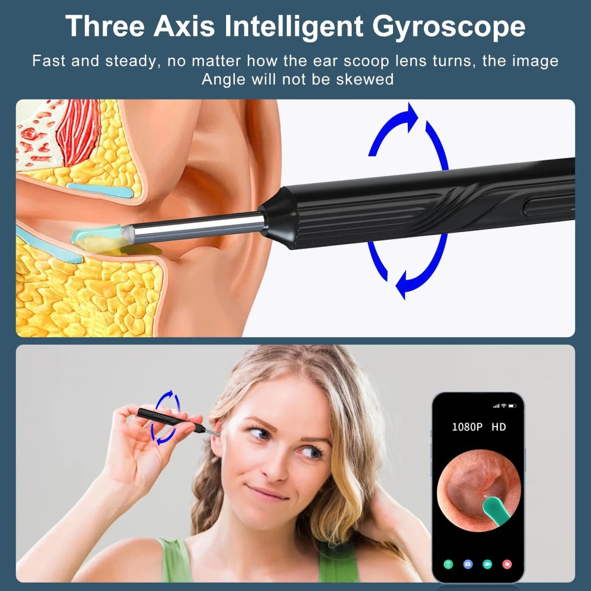 Smart Ear Cleaning Camera Tool – 7 Pieces | saadiq.pk - Saadiq.pk