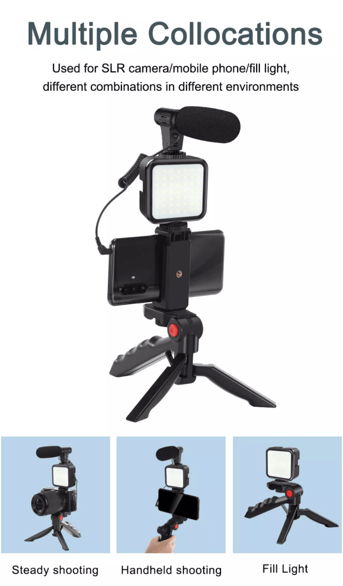 Smartphone - Vlogging - Kit - Set - Saadiq.pk