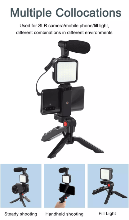 Smartphone - Vlogging - Kit - Set - Saadiq.pk
