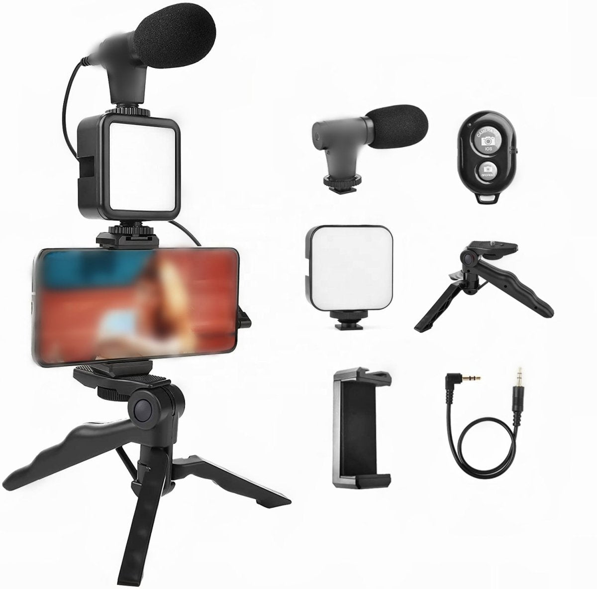 Smartphone - Vlogging - Kit - Set - Saadiq.pk