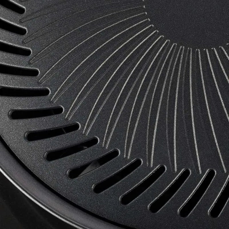 Smokeless Barbecue Grill Pan – Indoor & Outdoor Cooking - Saadiq.pk