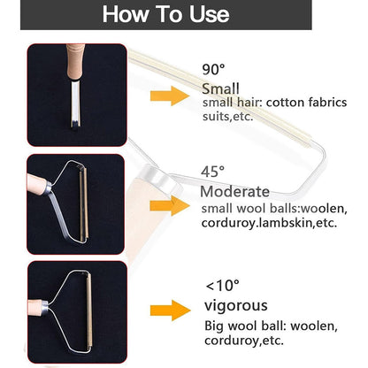 Portable Lint Remover for Clothes, Sofas & Carpets