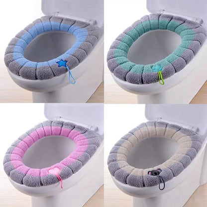 Soft Washable Toilet Seat Cover - PACK OF 2 - Saadiq.pk