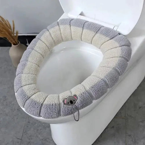 Soft Washable Toilet Seat Cover - PACK OF 2 - Saadiq.pk