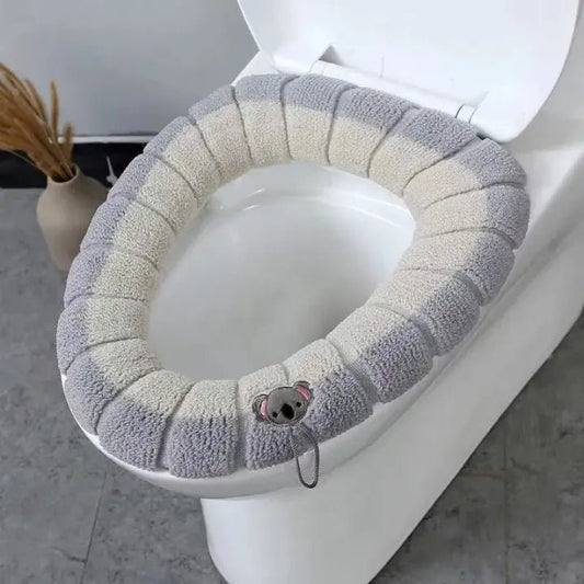 Soft Washable Toilet Seat Cover - PACK OF 2 - Saadiq.pk