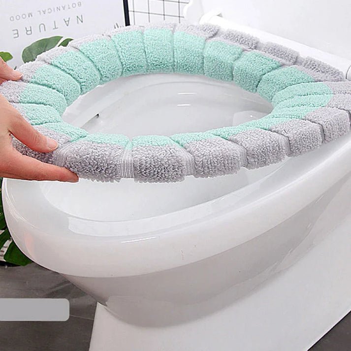 Soft Washable Toilet Seat Cover - PACK OF 2 - Saadiq.pk