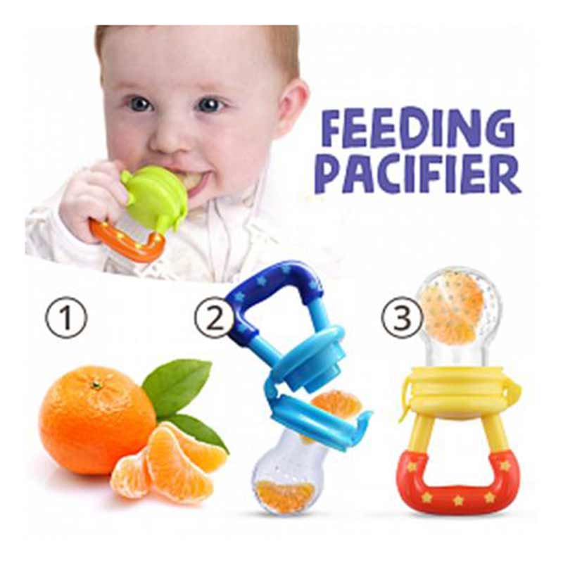 Spoon Feeder, Pacifier with Baby Knee Pad (3 in 1 Deal) - Saadiq.pk
