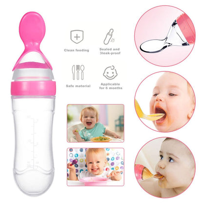 Spoon Feeder, Pacifier with Baby Knee Pad (3 in 1 Deal) - Saadiq.pk