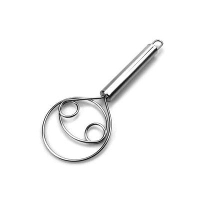 Stainless Steel Dutch Dough Whisk – Ergonomic Baking Tool - Saadiq.pk