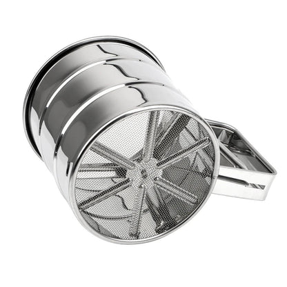 Stainless Steel Flour Sifter Handheld Cup Strainer – Baking Tool - Saadiq.pk