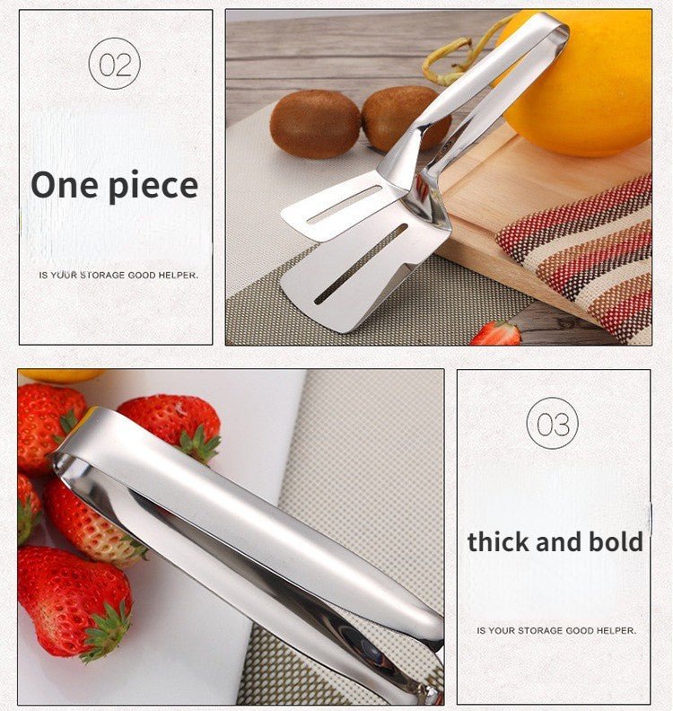 Stainless Steel Food Tong - Saadiq.pk