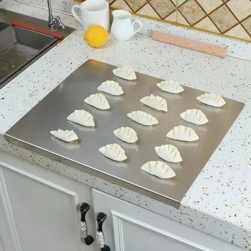 Stainless Steel Kitchen Cutting Board, Hygienic & Easy to Clean, Cutting Board - Saadiq.pk