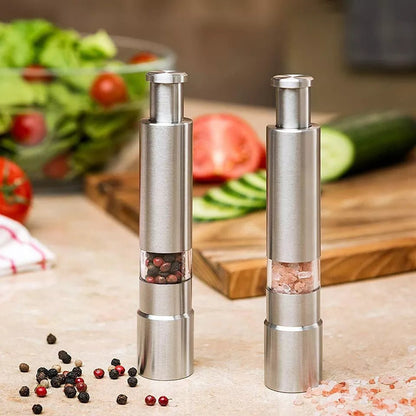 Stainless Steel Manual Spice Grinder - Saadiq.pk
