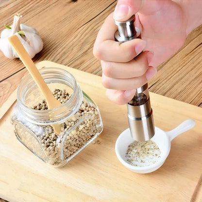 Stainless Steel Manual Spice Grinder - Saadiq.pk