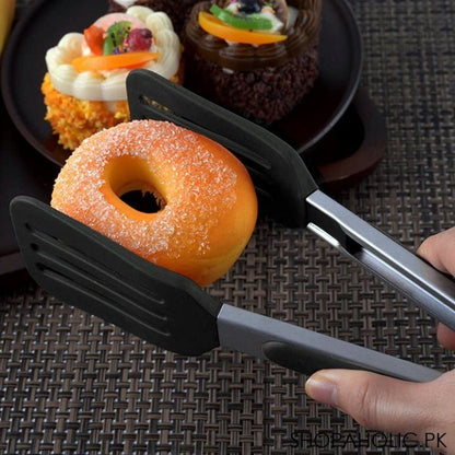 Stainless Steel Non - Stick Tong - Saadiq.pk