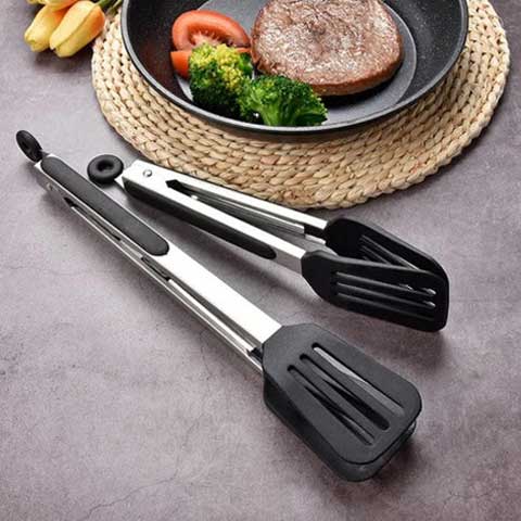 Stainless Steel Non - Stick Tong - Saadiq.pk
