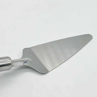 Stainless Steel Pizza and Cake Lifter with Side Cutter – Kitchen Baking Tool - Saadiq.pk