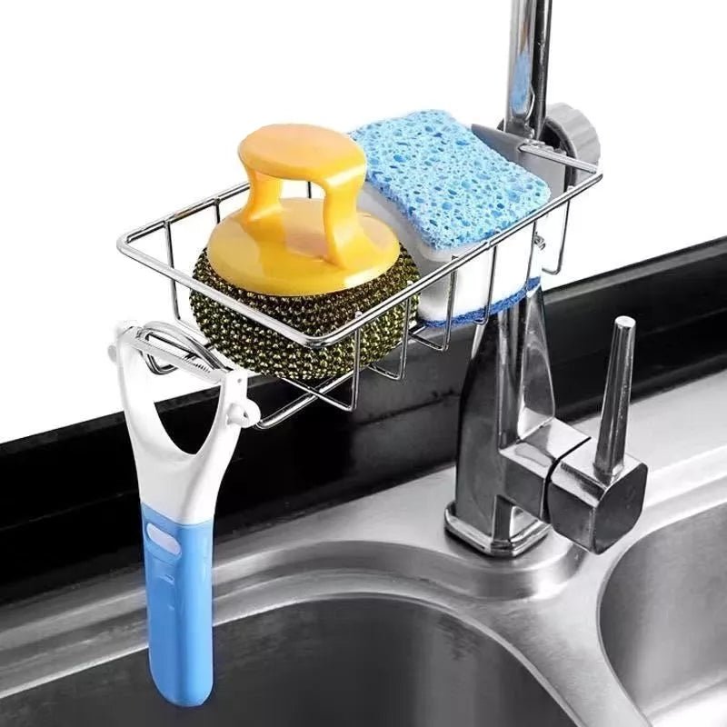 Stainless Steel Sink Drain Rack - Saadiq.pk