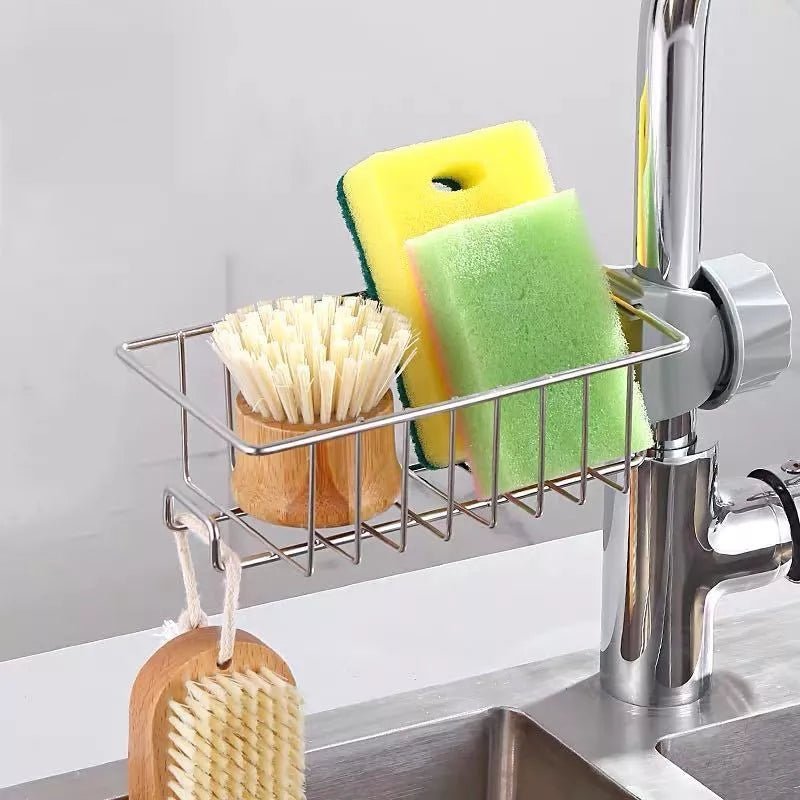 Stainless Steel Sink Drain Rack - Saadiq.pk