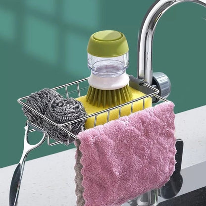 Stainless Steel Sink Drain Rack - Saadiq.pk