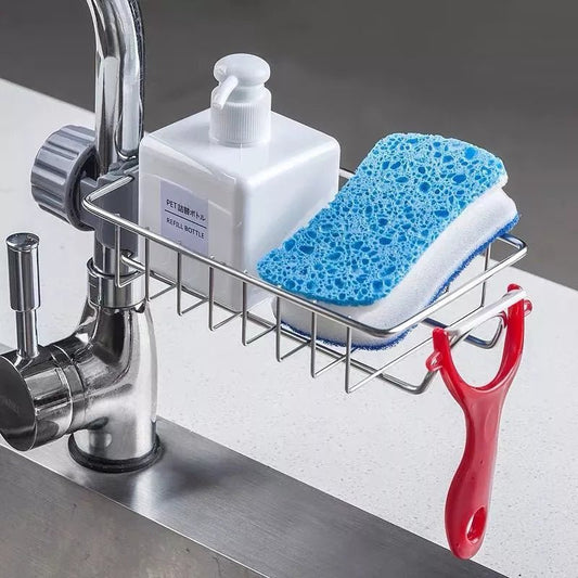 Stainless Steel Sink Drain Rack - Saadiq.pk
