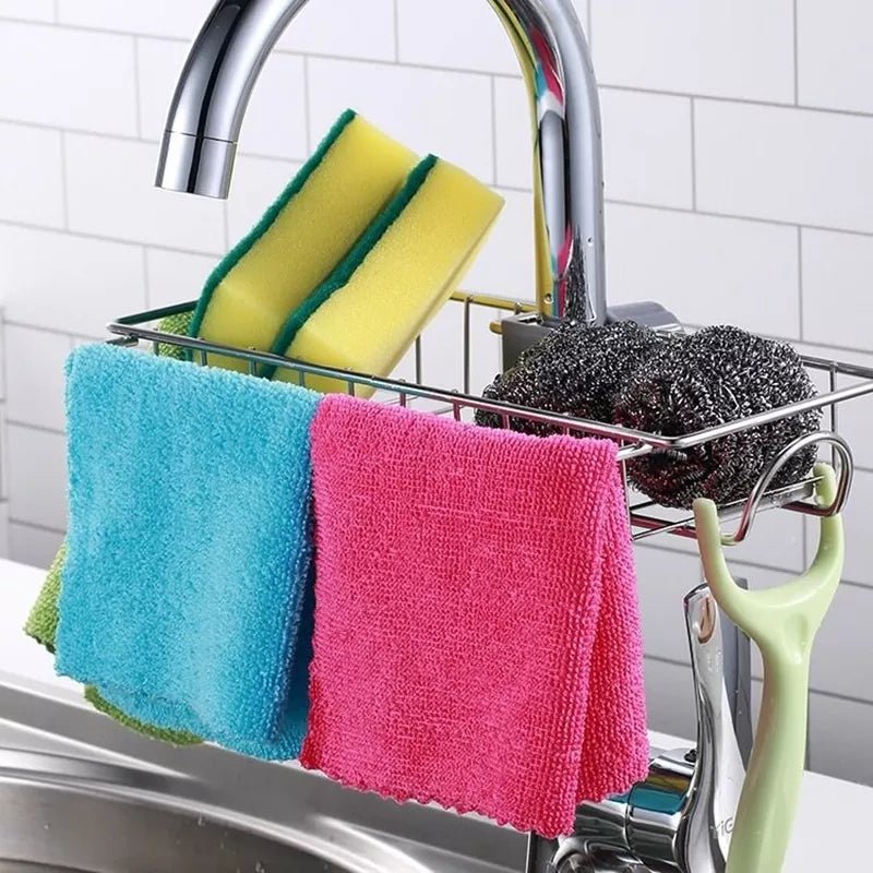 Stainless Steel Sink Drain Rack - Saadiq.pk