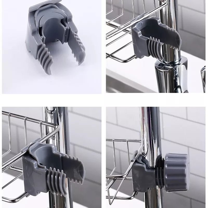 Stainless Steel Sink Drain Rack - Saadiq.pk