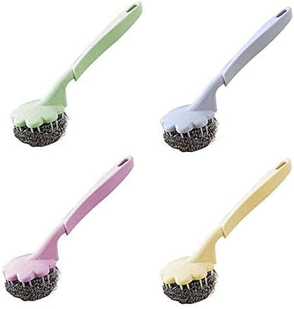 Stainless Steel Wire Ball Brush – Durable Multi - Purpose Cleaning Tool - Saadiq.pk