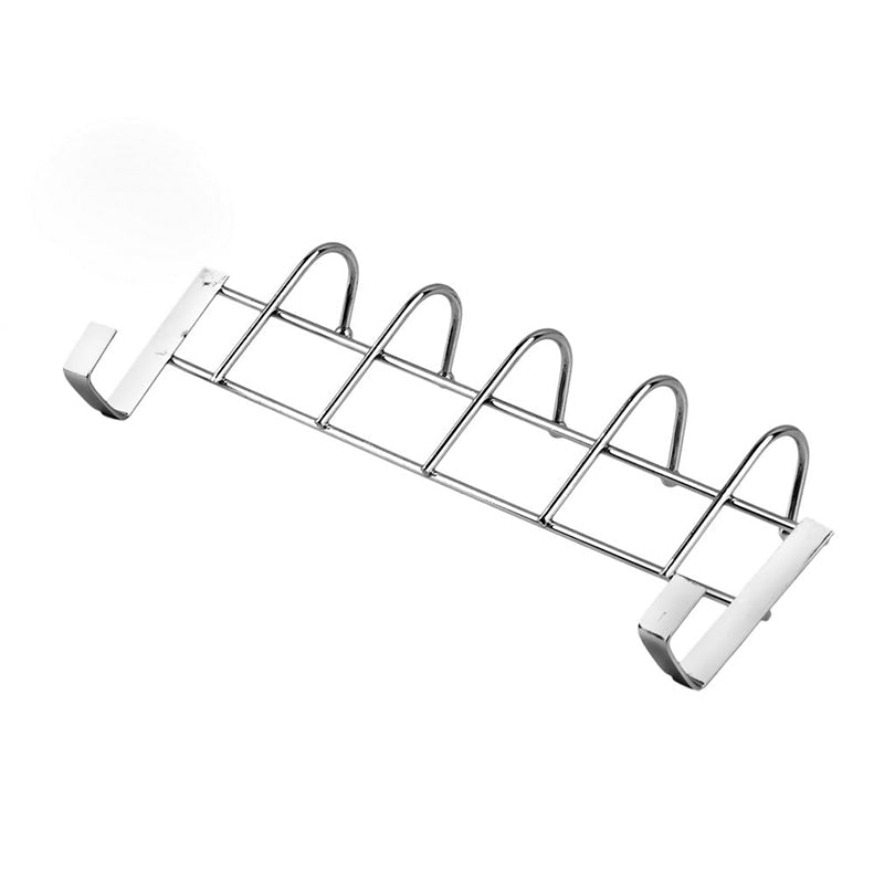 Steel Cabinet Hanger – Over the Door 5 Hook Organizer Rack - Saadiq.pk