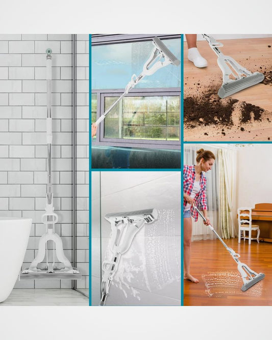 Super Absorbent Self Squeeze Sponge Floor Mop - Saadiq.pk