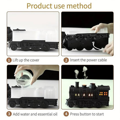 Train Shape Essential Oil Humidifier