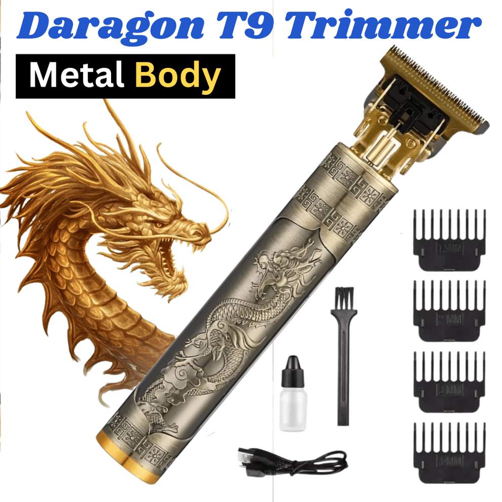 T9 Metal Beard Trimmer (Vintage) - Saadiq.pk