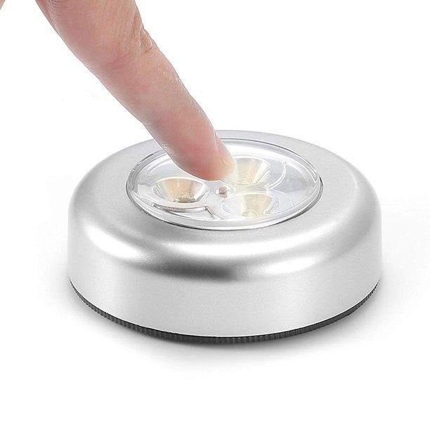 Tap Touch Wireless LED Light – Battery Operated & Portable - Saadiq.pk