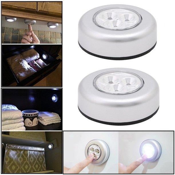 Tap Touch Wireless LED Light – Battery Operated & Portable - Saadiq.pk