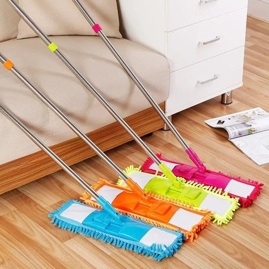 Telescopic Microfiber Flat Mop - Saadiq.pk