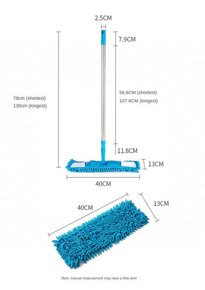 Telescopic Microfiber Flat Mop - Saadiq.pk